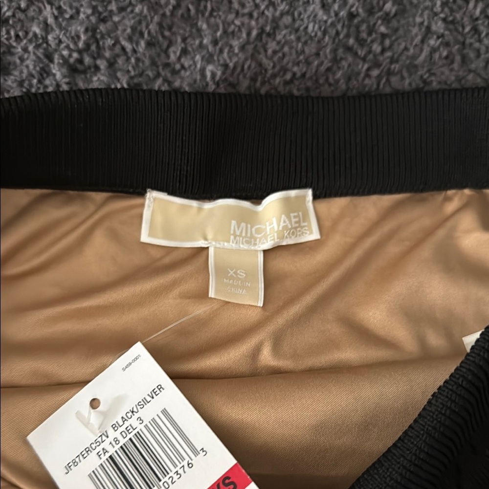 Michael Kors Black Embellished Pencil Skirt - Picture 2 of 5